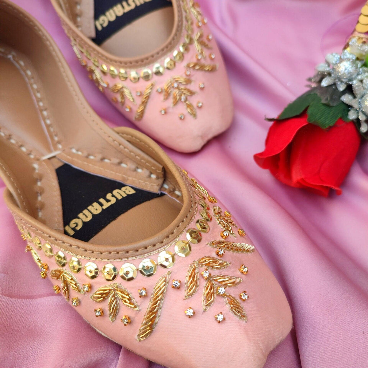 Buy Pink Women Khussa Online in Pakistan – - Main Image