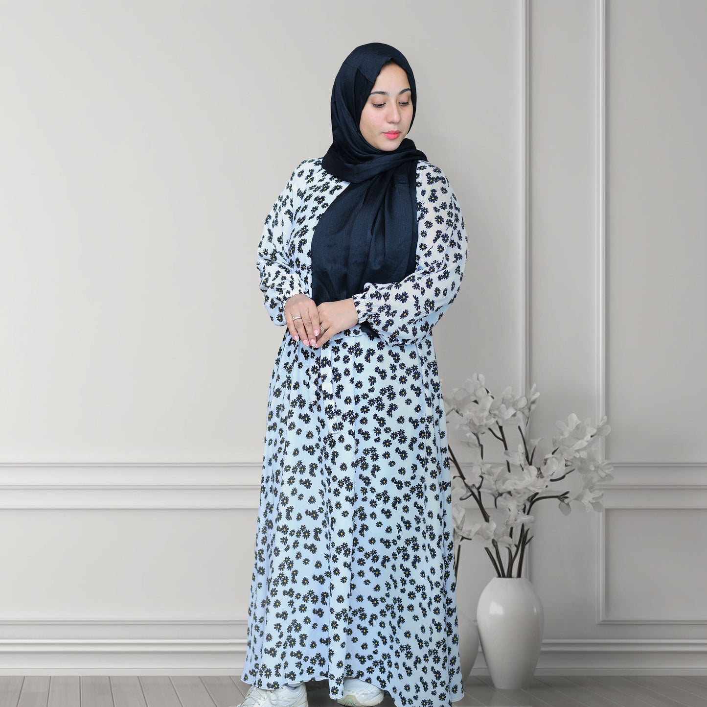 Floral Abaya
