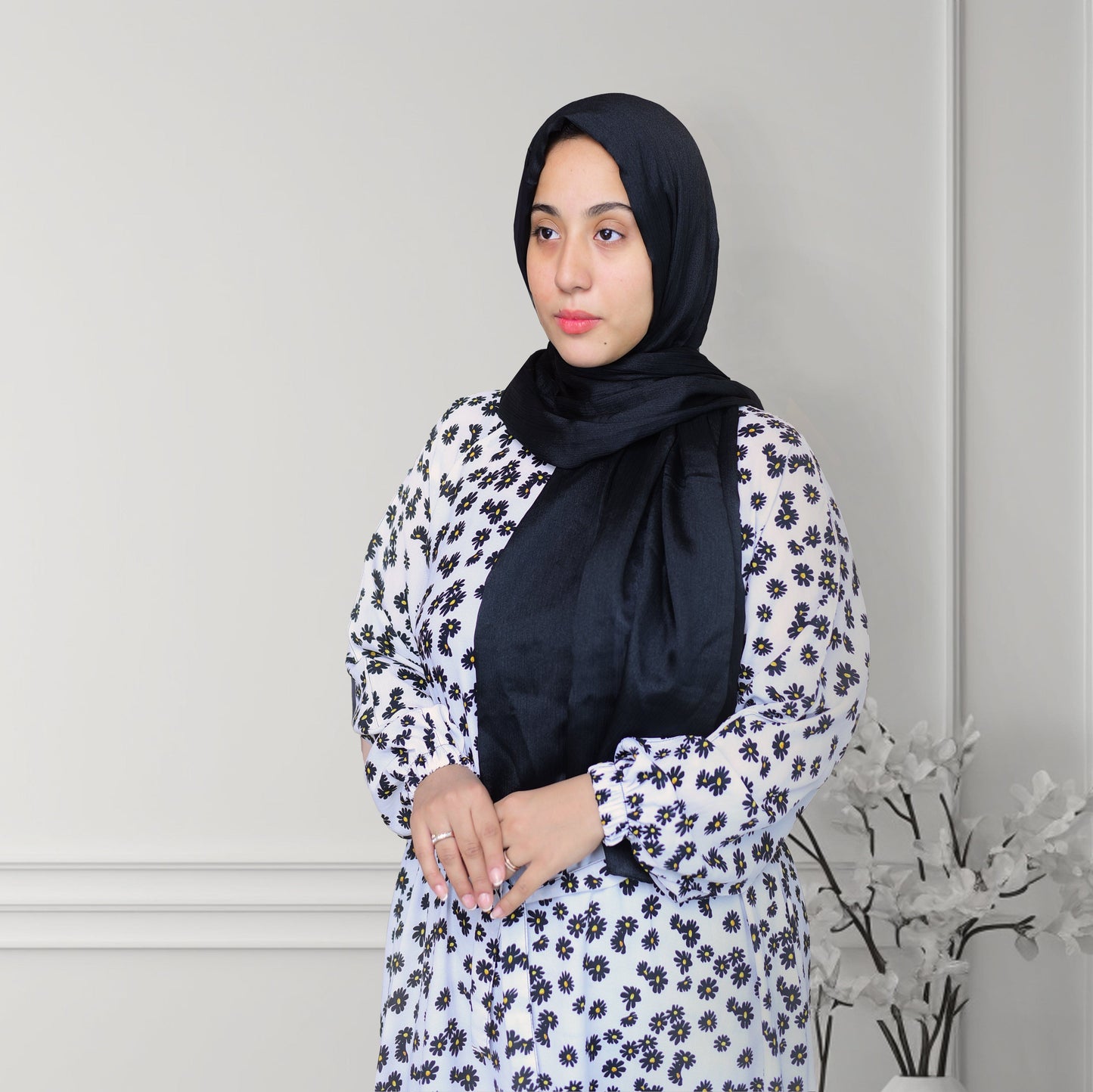 Floral Abaya