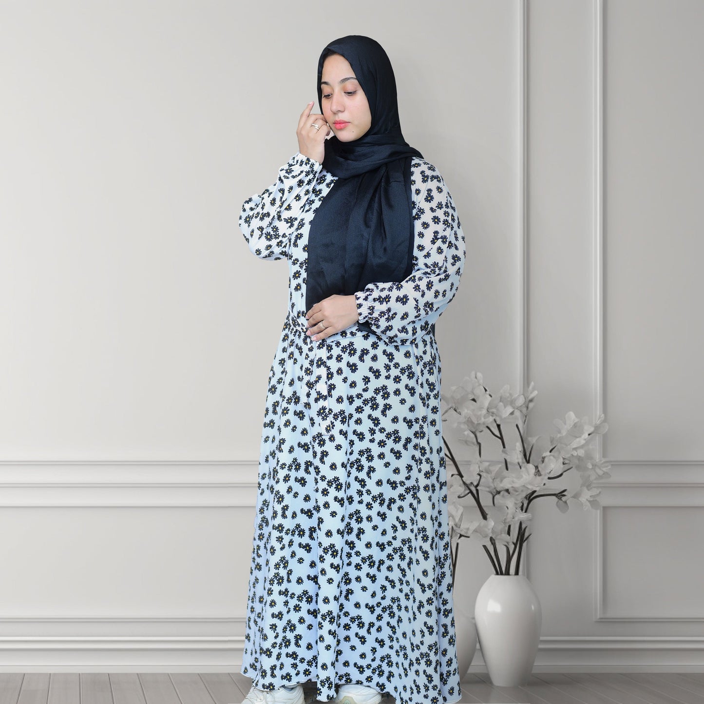 Floral Abaya