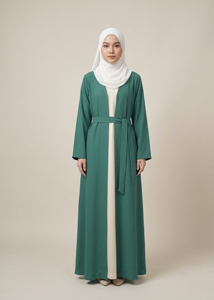 Sea-Green Abaya