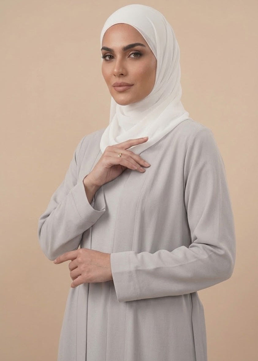 Light Grey Abaya