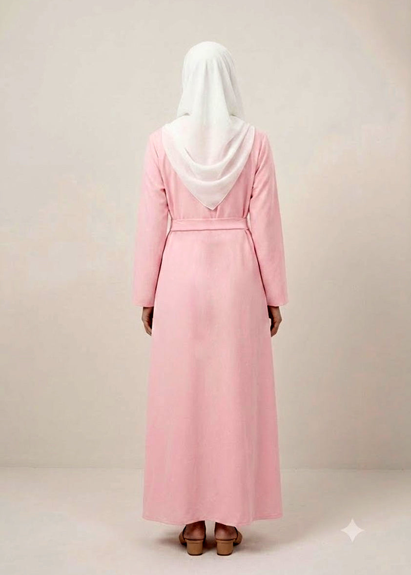 Baby Pink Abaya