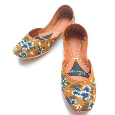 Yellowish Bloom Casual Khussa CK013 - Bustangi