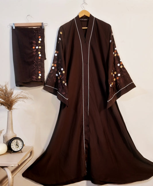 Glamours Luxury Embroidery Abaya - Bustangi