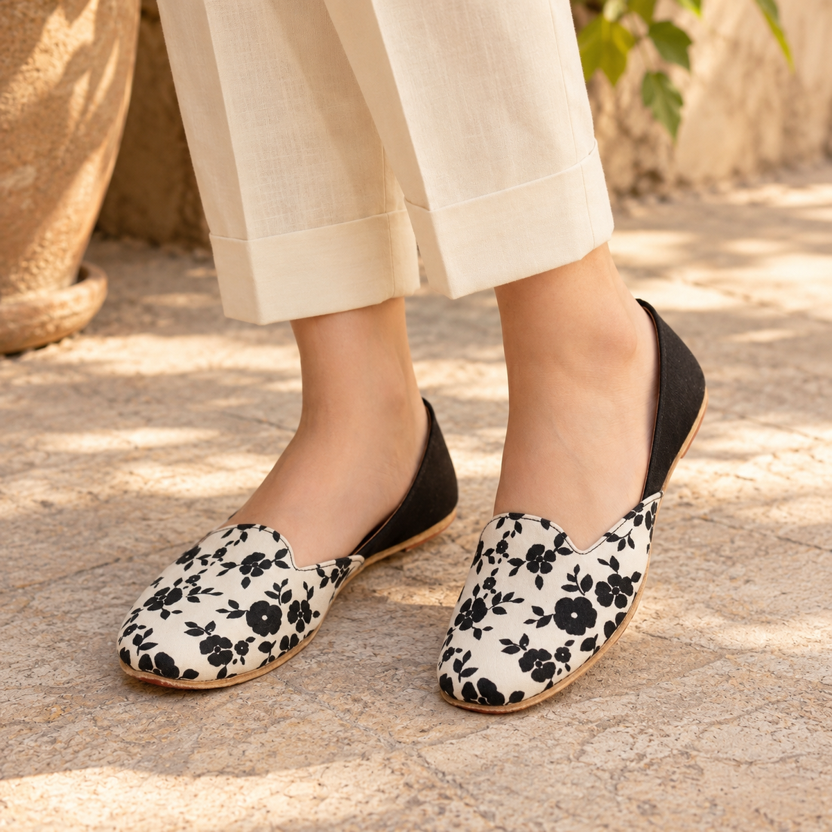 Classic Charcoal | Khussa Loafer