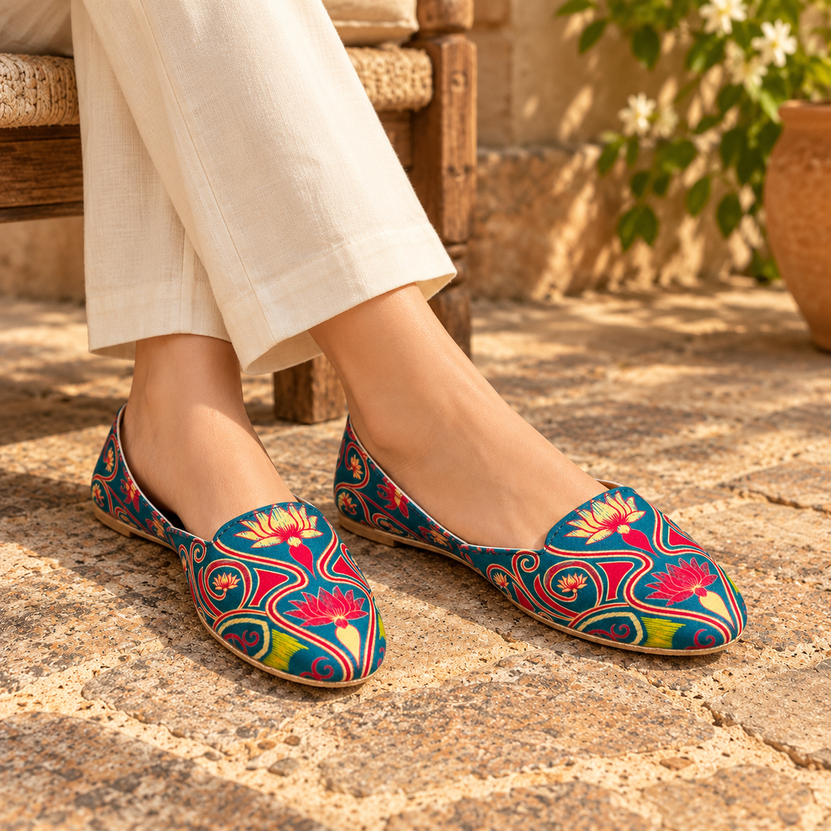 Neel Kamal Ladies Khussa Loafer