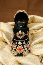 Black Elegance Women Khussa E003