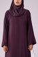 Dark Purple Abaya