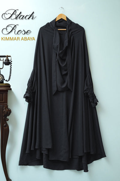Black Rose Khimar - Bustangi