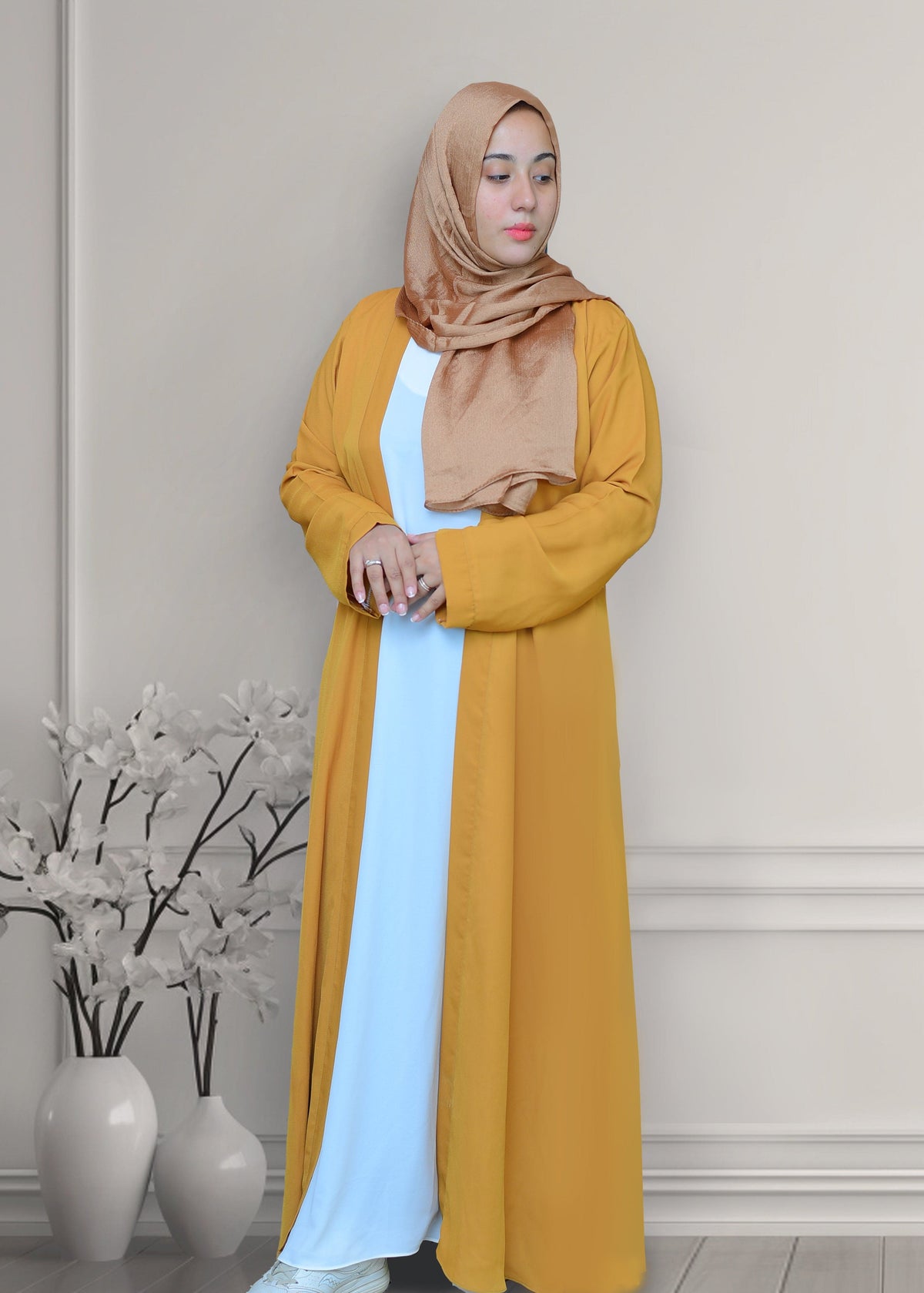 Mustard Abaya