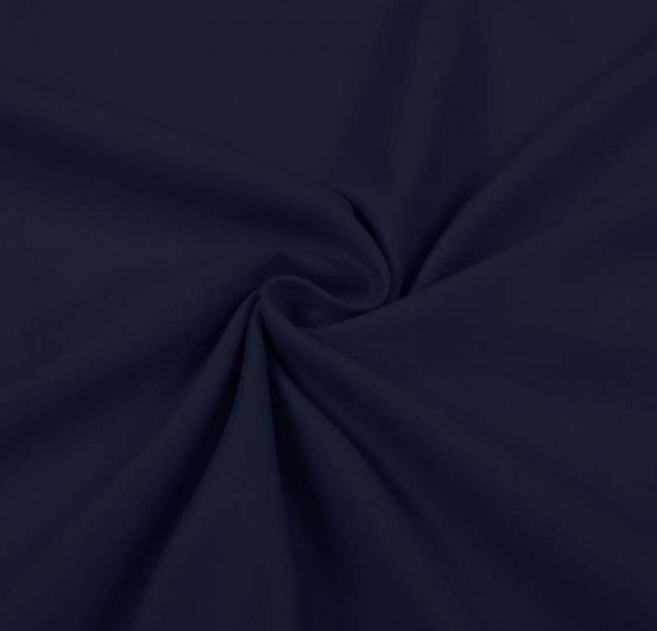 Navy Blue Unstitched Cambric Trouser - Bustangi