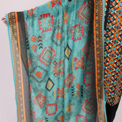 3PC Stitched Printed Lawn Suit