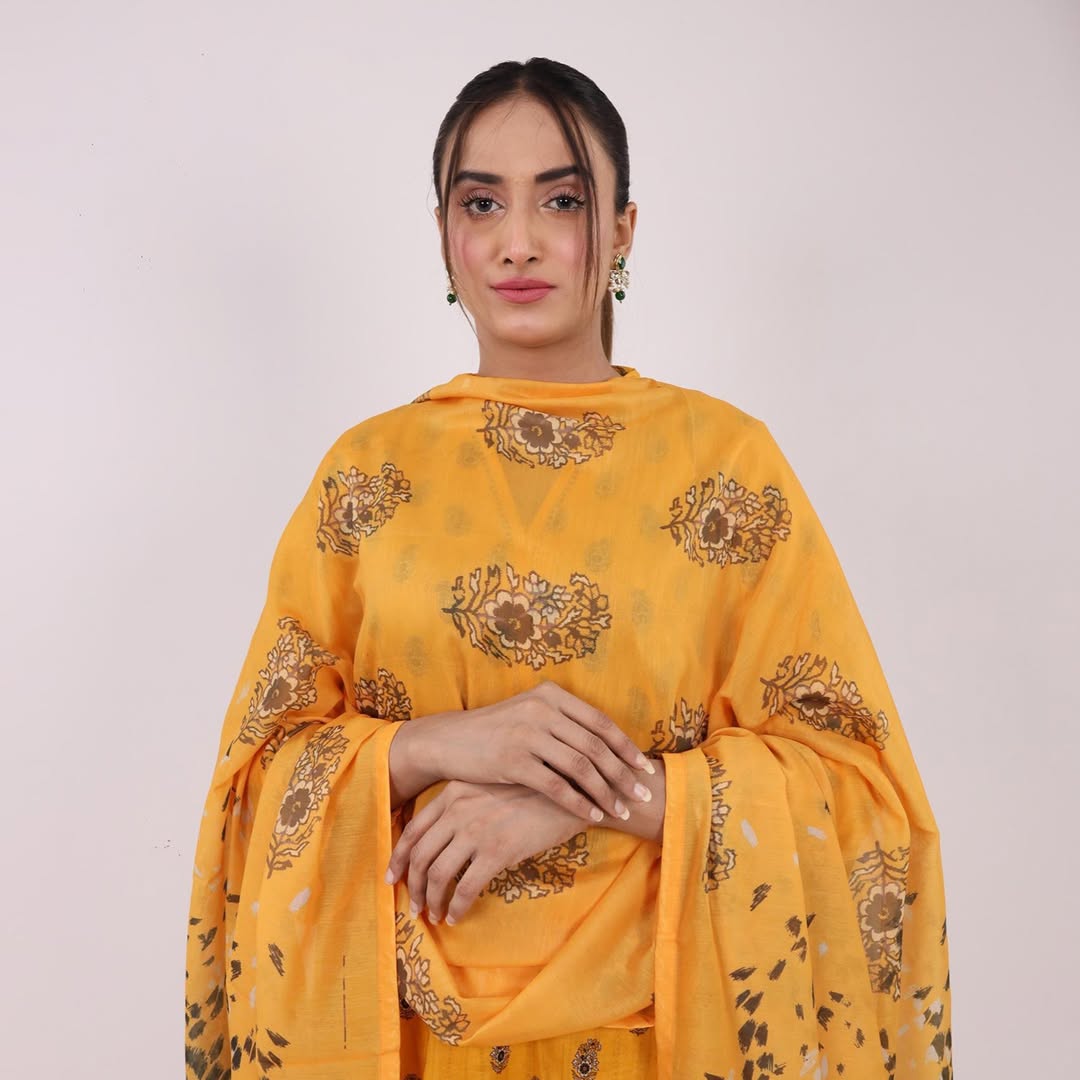 3PC Stitched Printed Lawn Suit