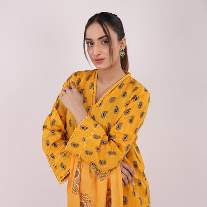 3PC Stitched Printed Lawn Suit