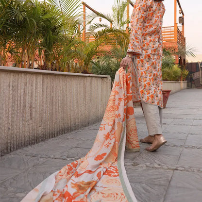 3PC Stitched Printed Lawn Suit