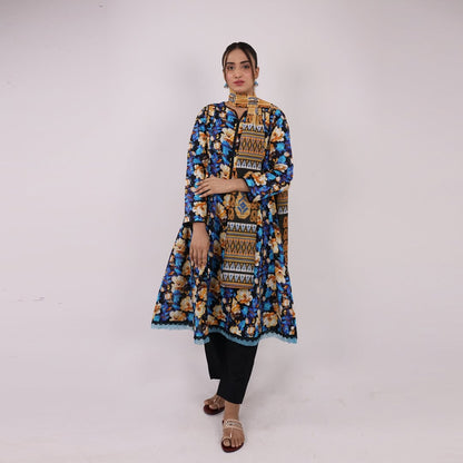 3PC Stitched Printed Lawn Suit