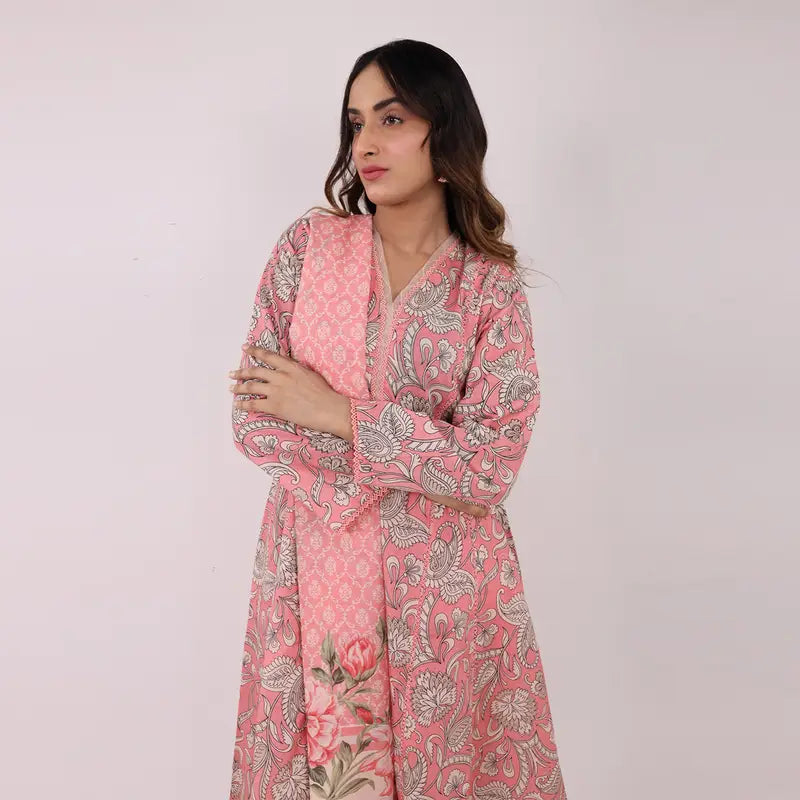 3PC Stitched Printed Lawn Suit