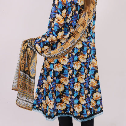3PC Stitched Printed Lawn Suit